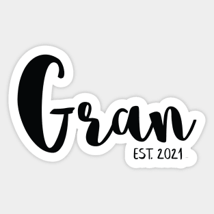 Gran Pregnancy Announcement Sticker